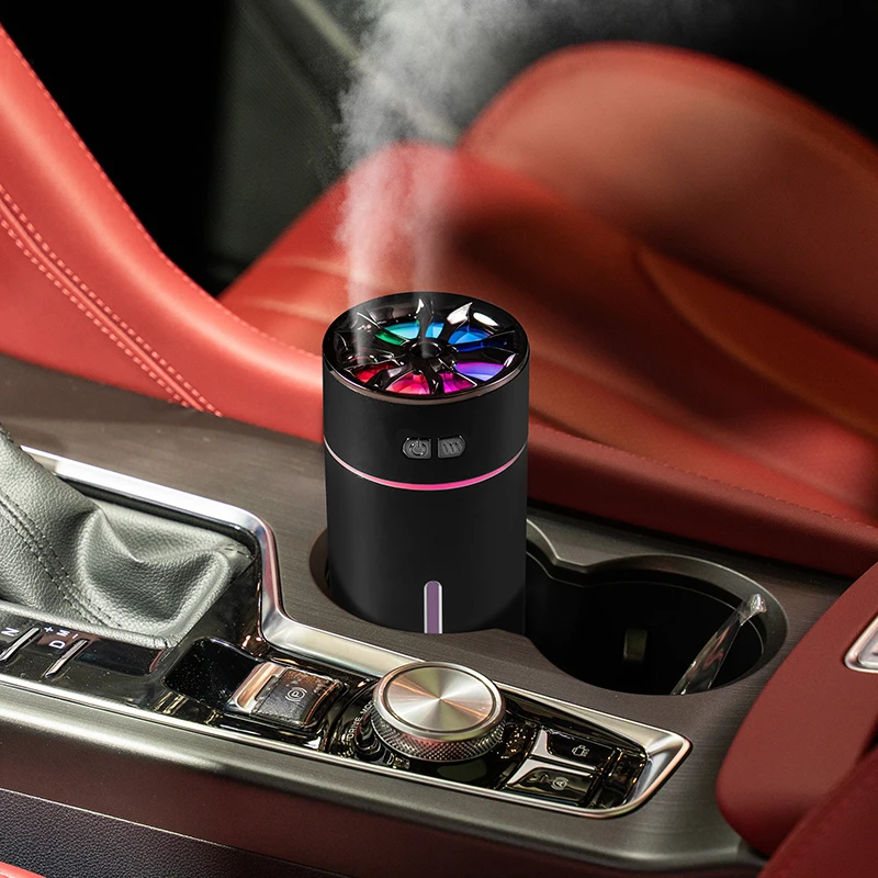 Portable Metal 300ml Humidifier Aroma Diffuser 2 in 1 Essential Oils Car Air Fresheners Aromatherapy Aroma Diffuser
