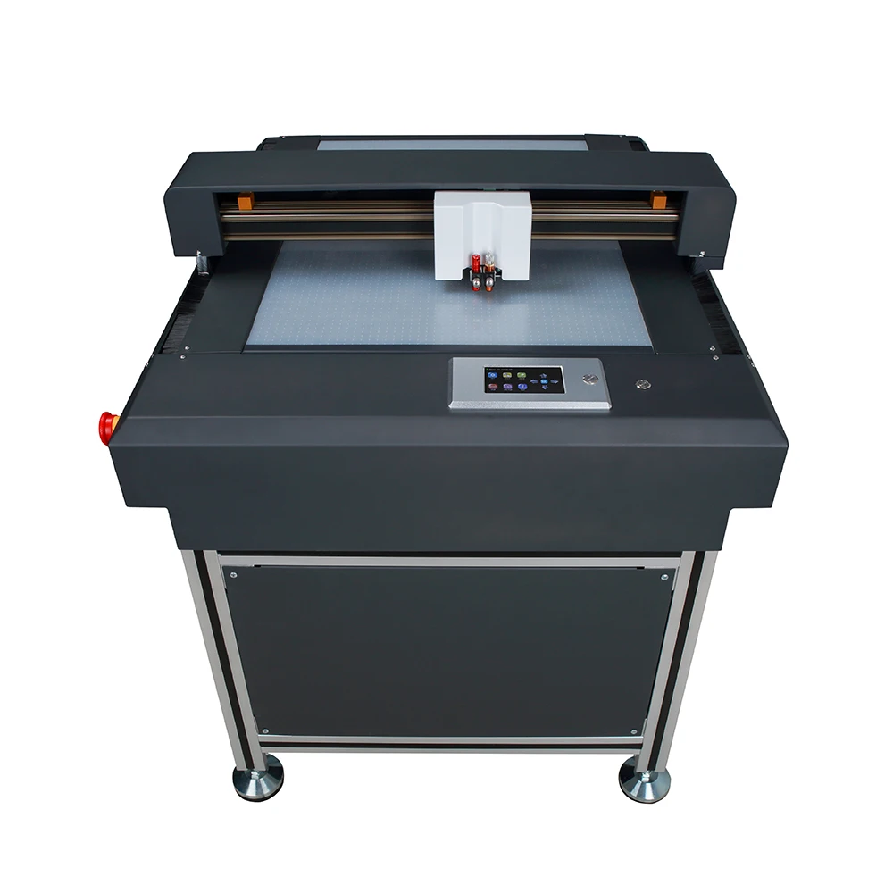 Skycut Dual Head Sample Box Making Flatbed Cutting Plotter for PVC