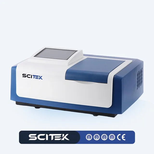 Espectrofotômetro UV-Vis de Feixe Dividido SCITEK 325-1100 nm com