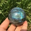 Natural Rainbow Labradorite Ball