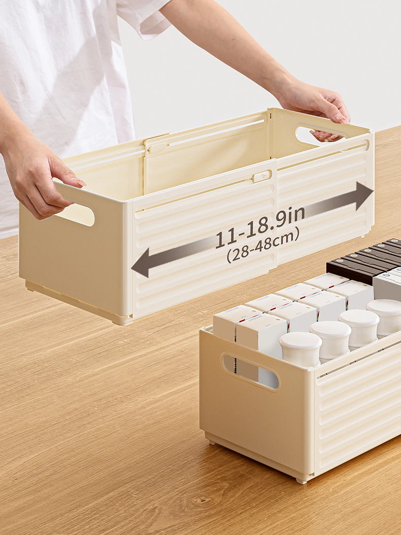 Wholesale Household Expandable Plastic Storage Boxes