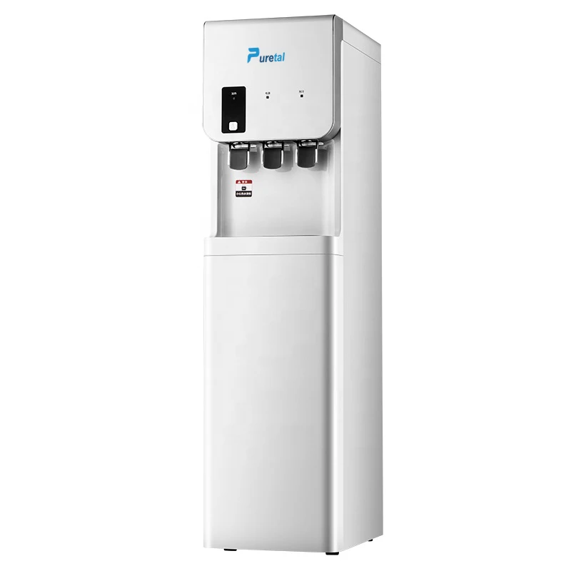 Factory Price Stand Direct Pipping Cold and Hot POU Reverse Osmosis or Uf Filter Water Purifier Dispenser with R134A Compressor