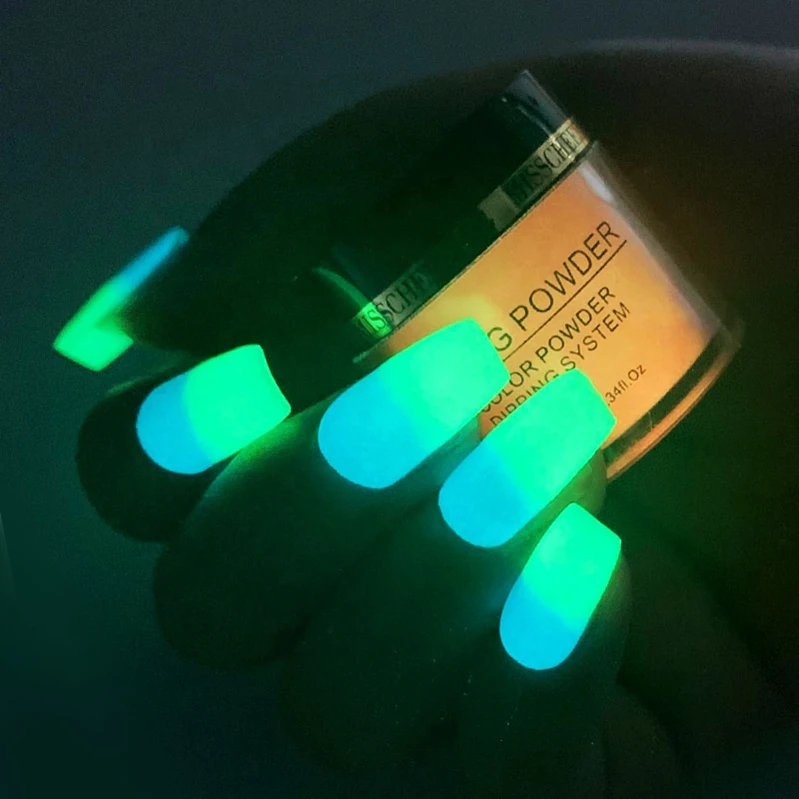 luminous nail powder