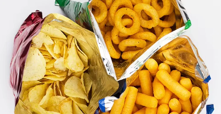 High Quality Biodegradable LDPE Printed PE Film Food Packaging Soft Material Colorful Colored Printed for Potato Chips Snacks