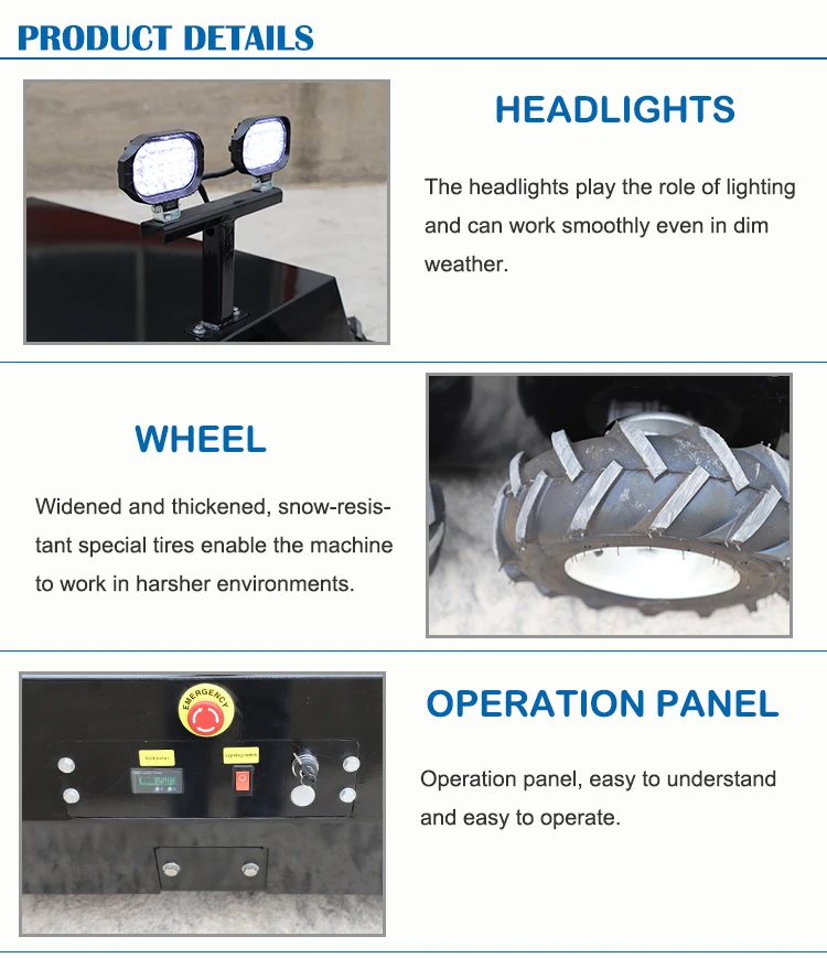 Electric Rc Snow Plow Tractor With Snow Plow Attachment Buy Tracked