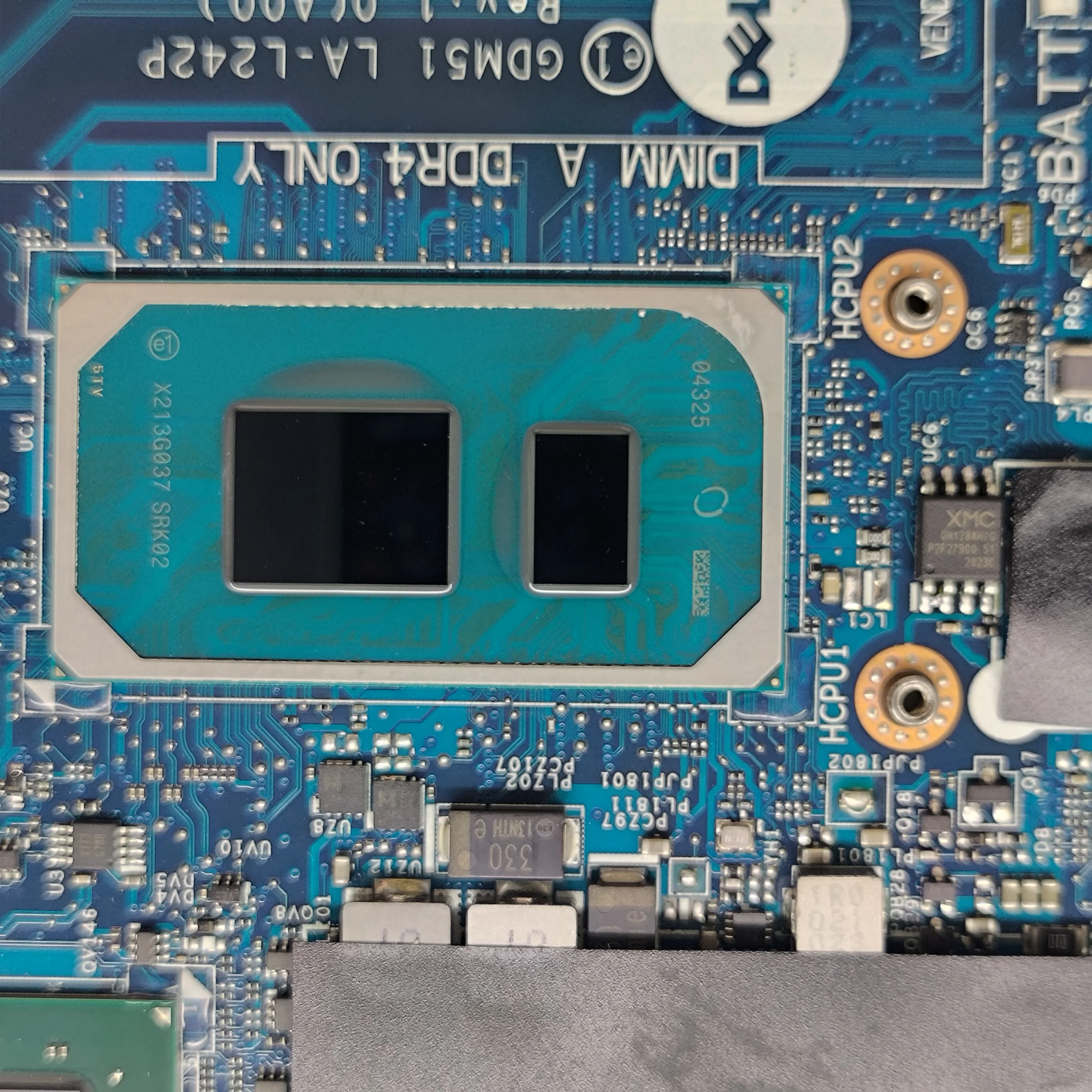 Original For Dell Vostro 15 3510 Motherboard i7-1165G7 0193GM