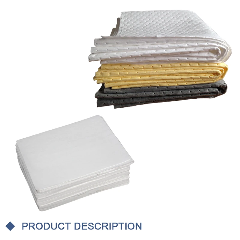 Meltblown Oil Absorbent Pads For Spill Emergency Buy Oil Absorbent