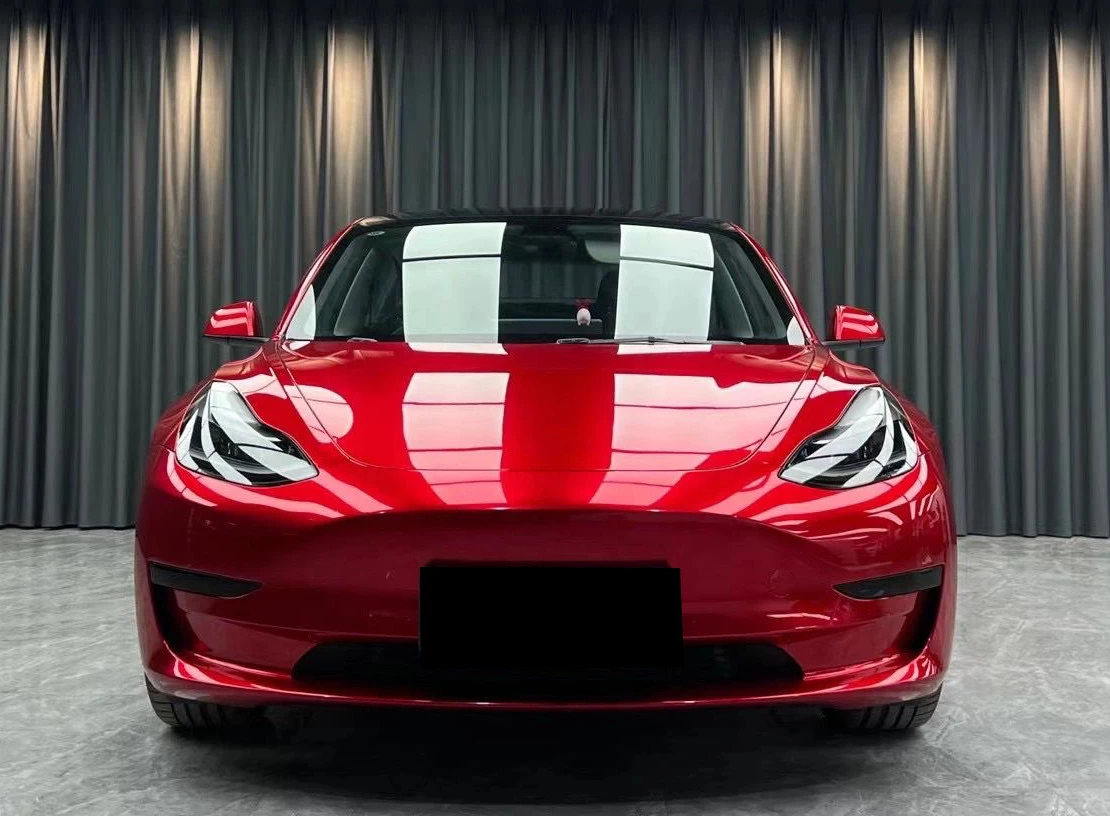 PET Soul Red Car Wrap Switchable Glossy Red PPF Wholesale Car Wrap Decoration Vinyl Film Car Full Body Vinyl Sticker