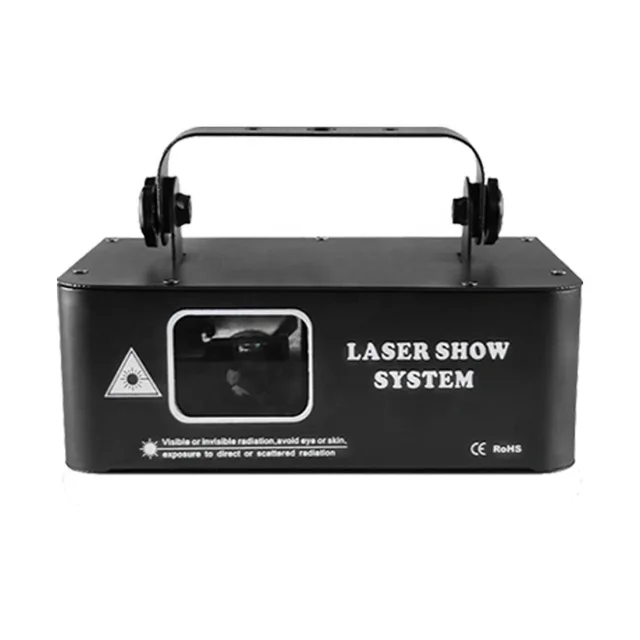 RGB 500MW Laser Beam Line Projector DJ Disco Stage Lighting Effect Prom Wedding Holiday Bar Club DMX Lazer Light