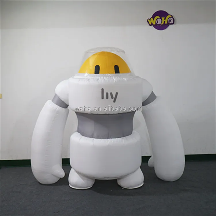 Festival Parade Walking Inflatable Robot Character Inflatable Puppet Costume  - China Inflatable Robot Costume and Inflatable Robot Film Cartoon price