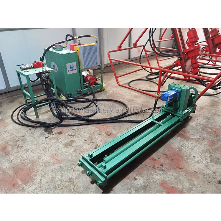 Electric Power or Diesel Engine Small Portable 60m Deep Hard Rock Hydraulic DTH Hammer Drilling Rig Machine