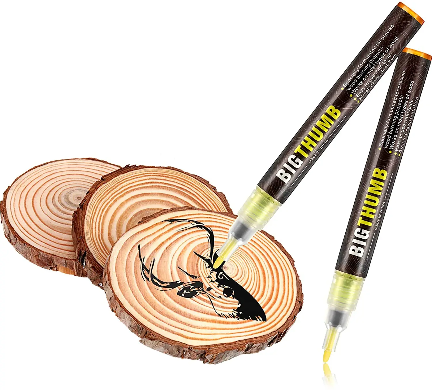 Pyrography marker discount