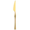 Dinner knife - mirror gold