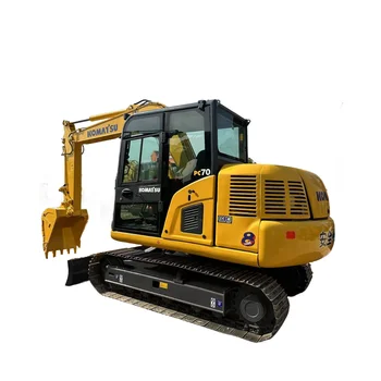 Used Digger Komatsu PC70 Second Hand Hydraulic Crawlerl Used Excavators