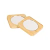 Yellow Sqaure Mirror
