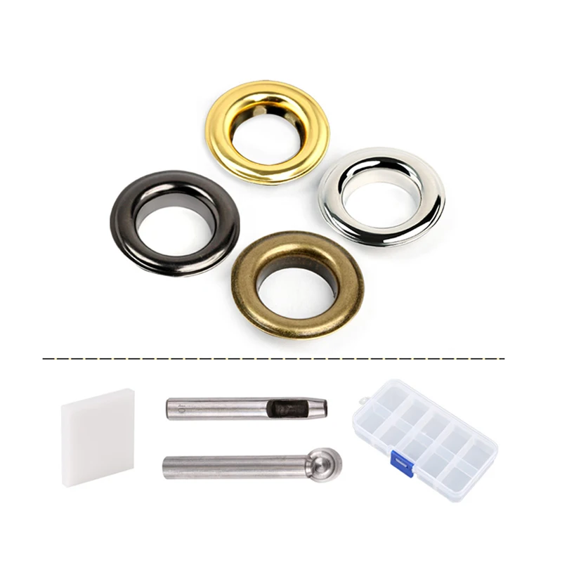 Шнурки для ремня с отверстиями отверстий в воздухе 20 комплектов 8 мм 10 12 кожаные заклепки шнурки рукоделия одежда