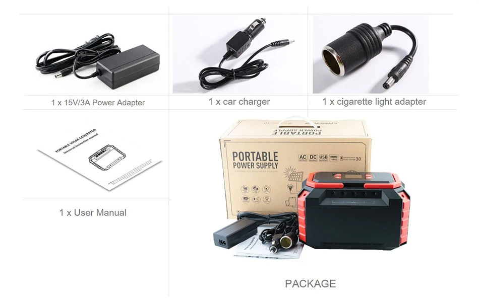 
 Переносной генератор на солнечной энергии, 60000 Вт, 200 Вт, 300 Вт, 2021 Вт  