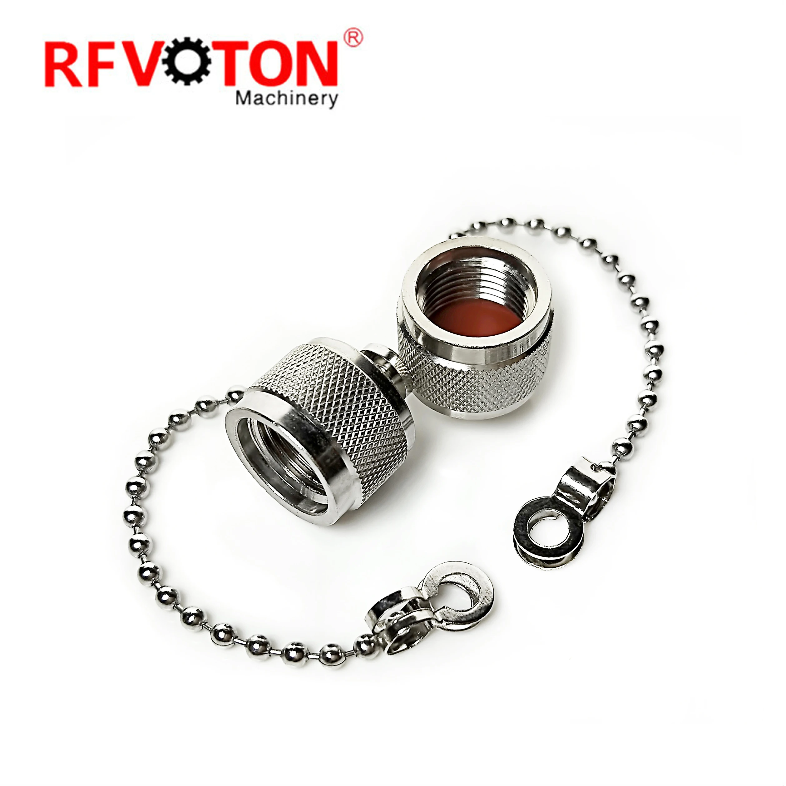 N Type Connector Protective Cover Dust Cap With Chain for N Male Plug RF Connector