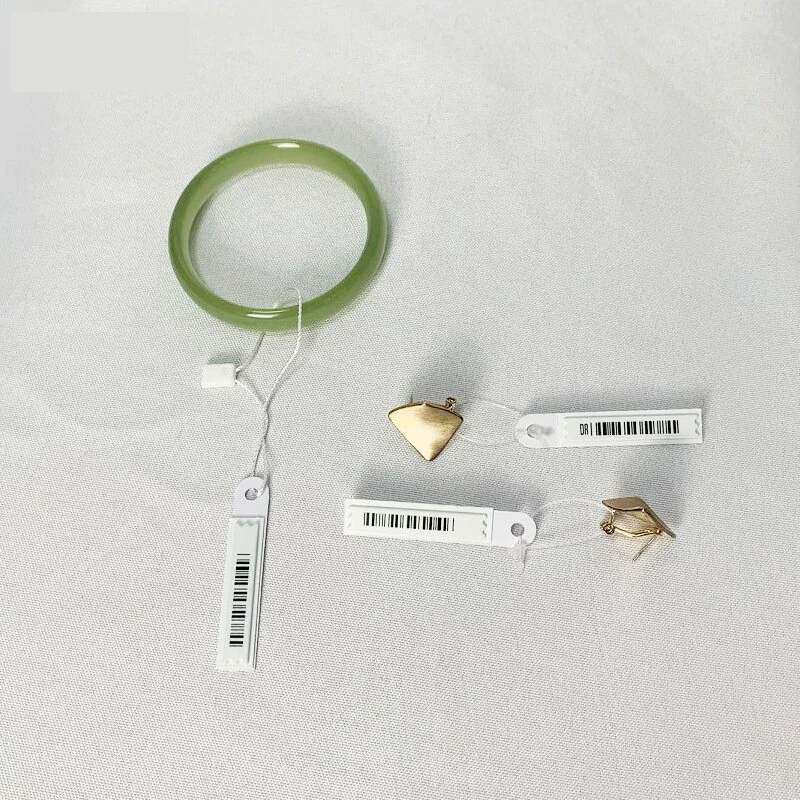 Runguard Eas 58khz Mini Rf Jewelry Security Label Tags For Antitheft