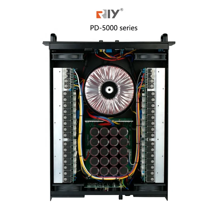 1400w Class D Audio Power Amplifier - 2 Channel Professional Model