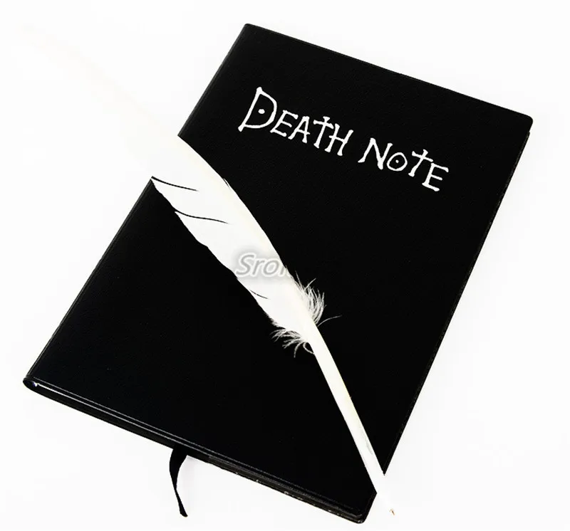 8pcs DEATH NOTE Anime Bookmarks Waterproof Transparent PVC Plastic Bookmark  Beautiful Book Marks Gift