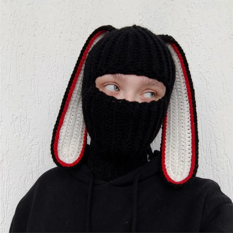 帽子 c0mi / new iruse2 23aw lop ear balaclava LXYZXZ Bunny Long