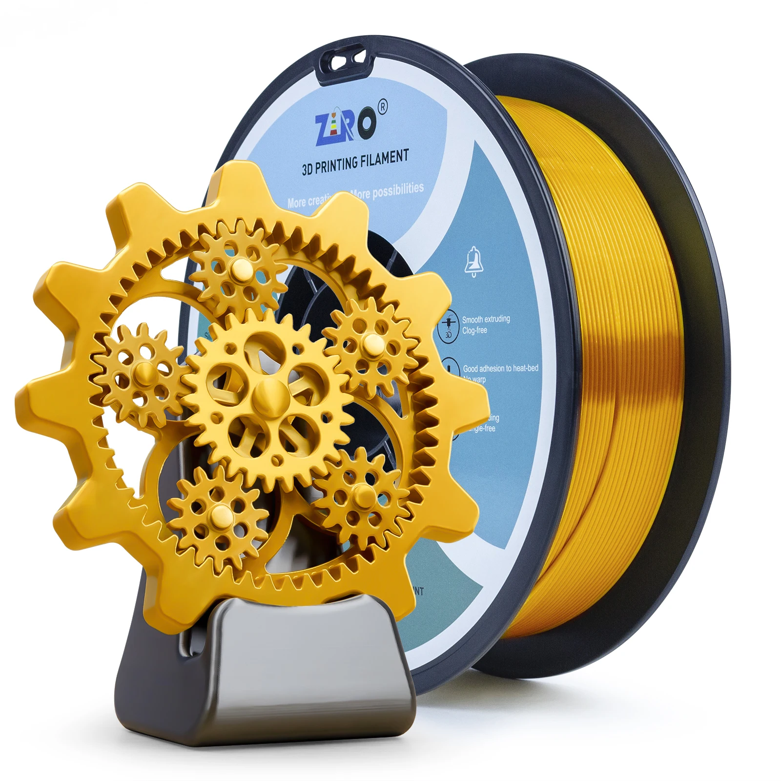 ZIRO 3D Filament Starry Sky Multi Colors - Perfect for 3D Printing