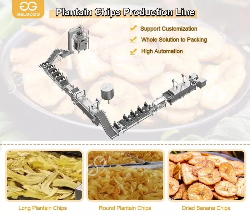 Full Set Of Plantain Chips Machinery In Nigeria Banana Chips ...