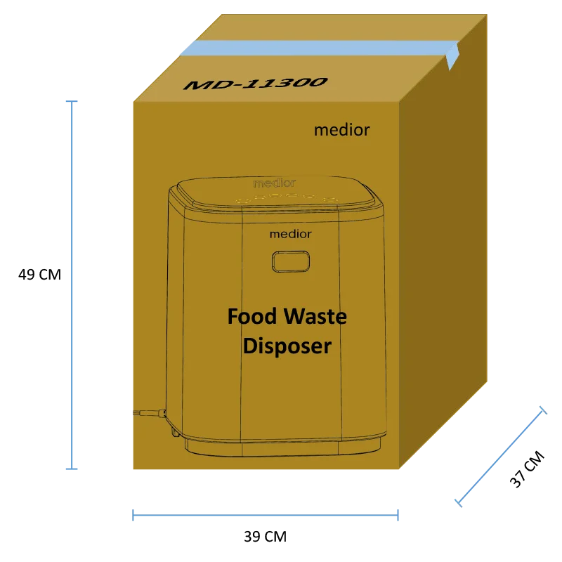 Food Waste Cyclic Utilization Disposer/cycler Composting Machine With