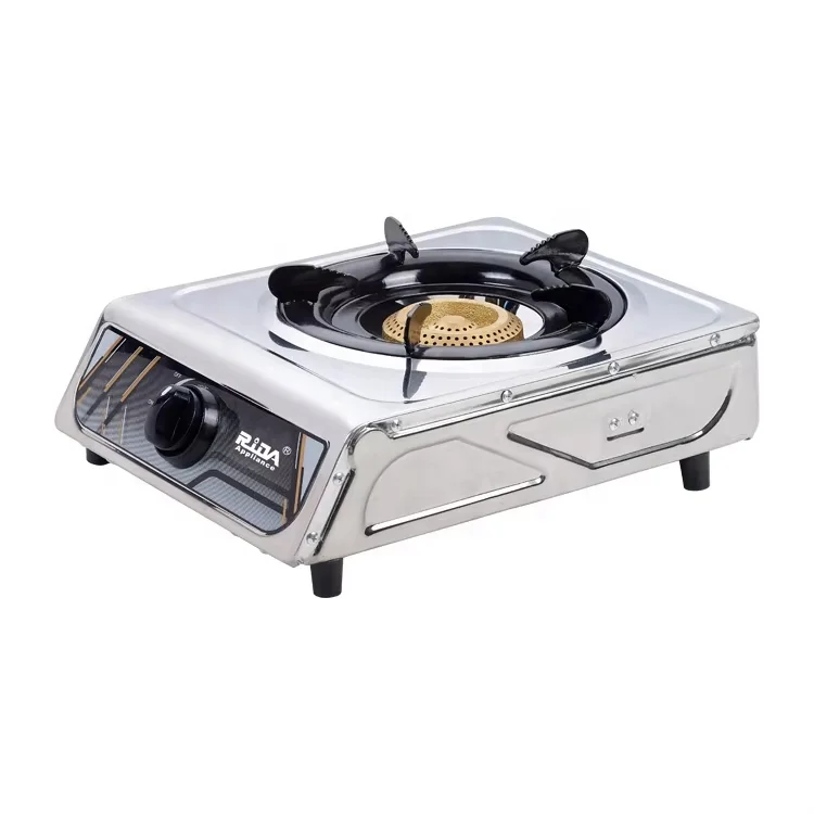 1 Single-burner Cooktop Cooker Portable Energy Saving Cast Iron Gas Stove Household Kitchen Cooking