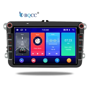BQCC 8\" Android Carplay Radio Wifi DSP BT 4G VW Golf Passat B6 B7 Seat Octavia Polo Tiguan RDS VW Golf Passat B6 B7 Seat