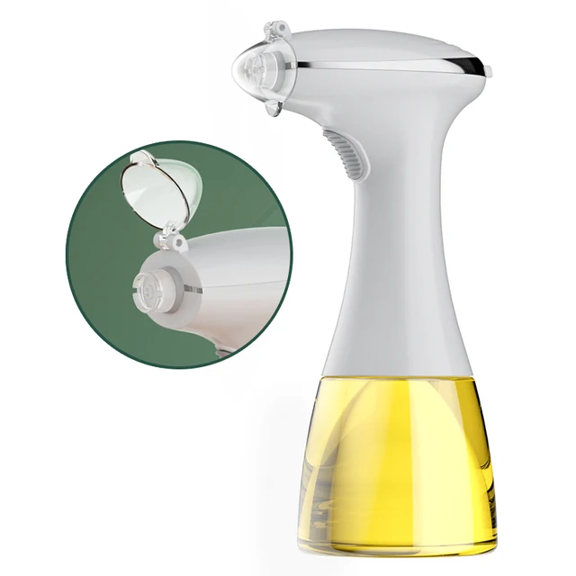 1pc 100ml olive oil sprayer with calibration includes accessories cleaning  brush, oil brush, clear oil drain for salad, barbecue, kitchen baking,  baking