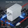 White 80W charger