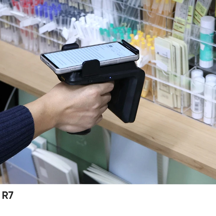 Chainway R7 Long Distance RFID UHF Sled Reader Android IOS Barcode ...