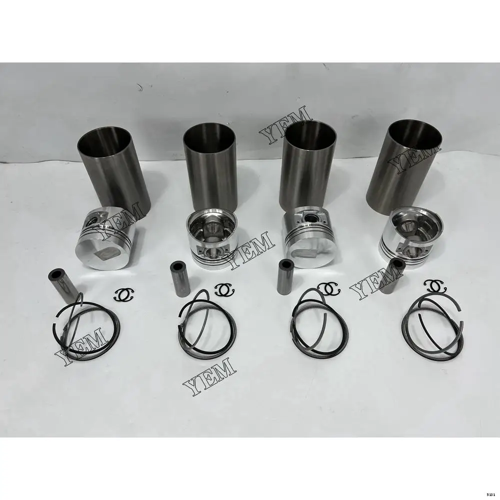 4DQ7 Engine Cylinder Liner Kit With Pistons Rings Liner for Mitsubishi