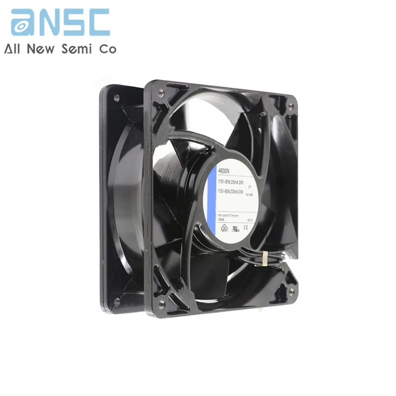 Original Axial fan 4600N-466 120*38 AC115V 20W High temperature cooling fan