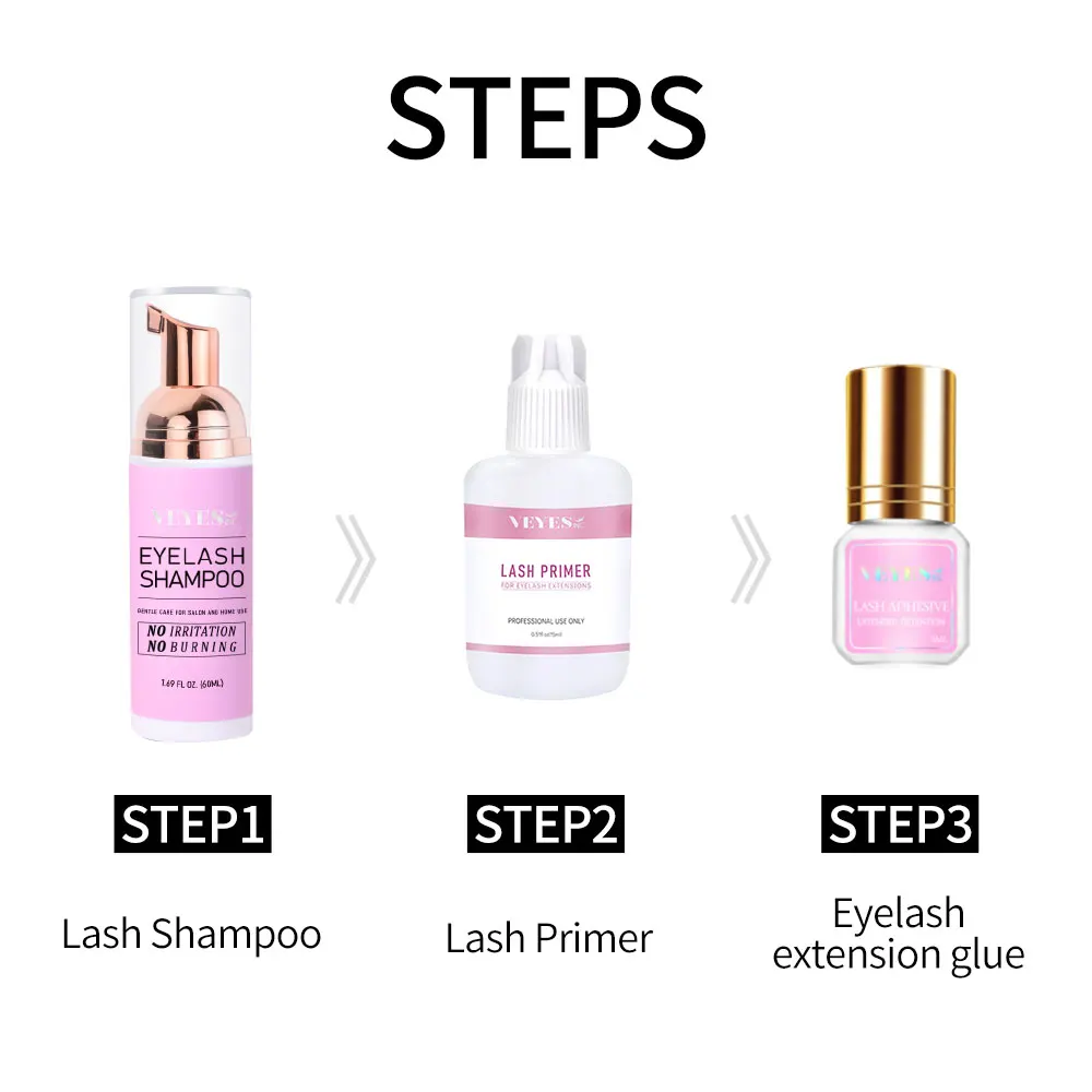 Veyes Private Label Eyelash Extensions Super Bonder Glue Scented Lash