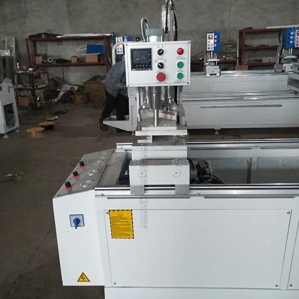 High Frequency UPVC PVC Profiles Window and Door Double Head Double Sided Seamless Welding Machine