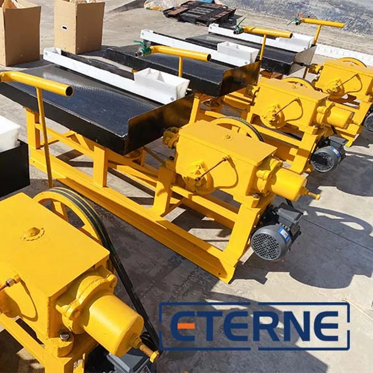 Lowest Price Mini Gravity Separator Vibration Gold Shaking Shaker Table for Mining