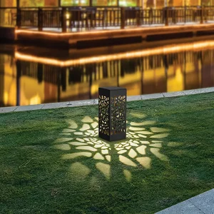 Vertak Waterproof Solar Outdoor Light Garden Professional Solar Led Lights With Lithium Battery