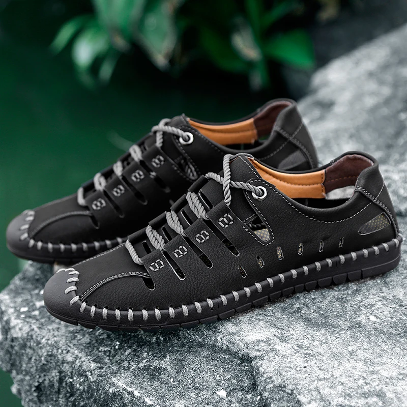 sandalen herrenschuhe sommer leder