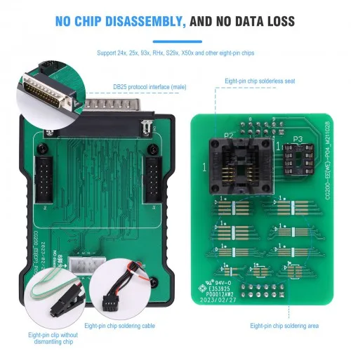 CG100X Programmer Diagnostic Tool Supports MQB for Airbag Reset Mileage Adjustment & Chip Reading Truck & Diesel Models
