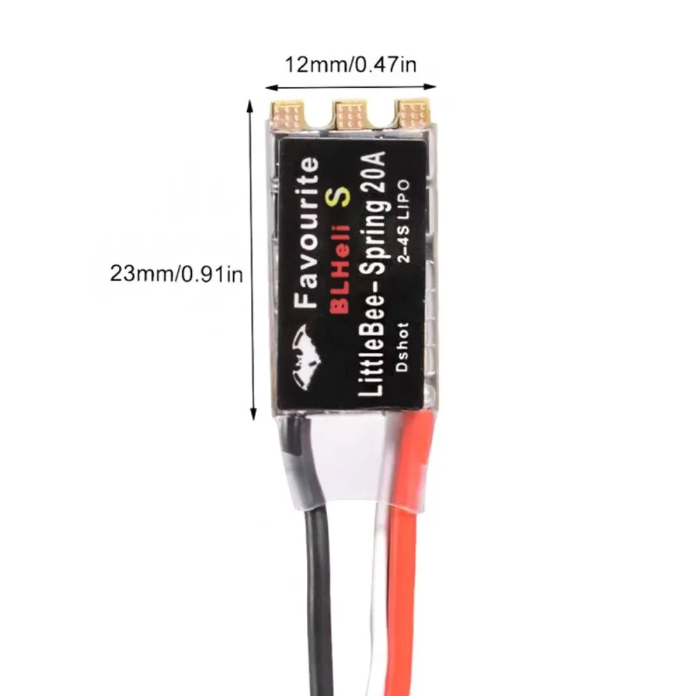Little Bee BLHeli-S 20A 30A Electronic Speed Controller 2-4S Lipo Mini Drone Brushless ESC Drone Parts for FPV BLS SHOT Modes Ha44021a813184c42b855b124b01cd199V