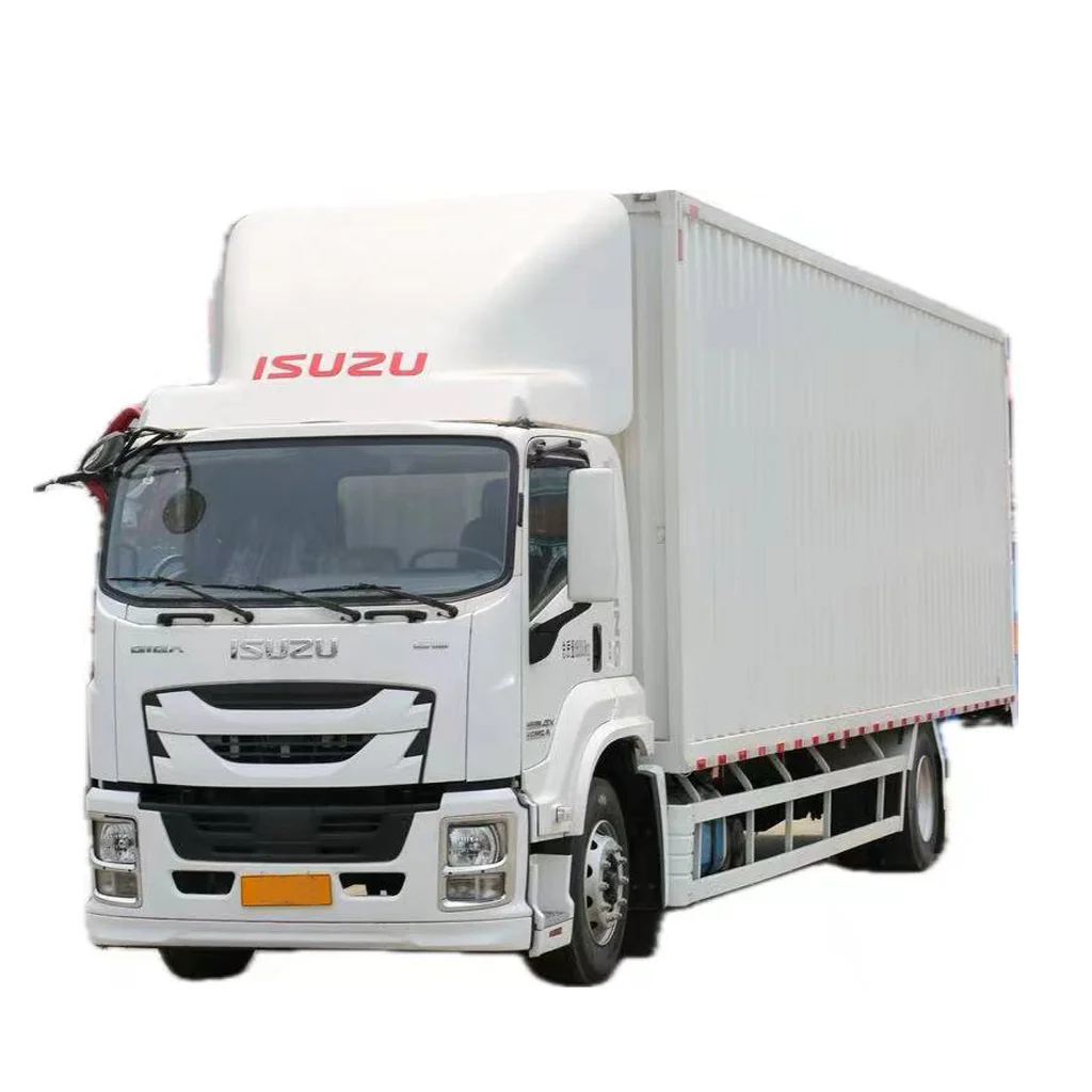 Qingling Isuzu GIGA 205HP 4X2 9.78m Van Truck Single Row Van Qingling Isuzu GIGA 205HP 4X2 9.78m Van Truck Single Row Van