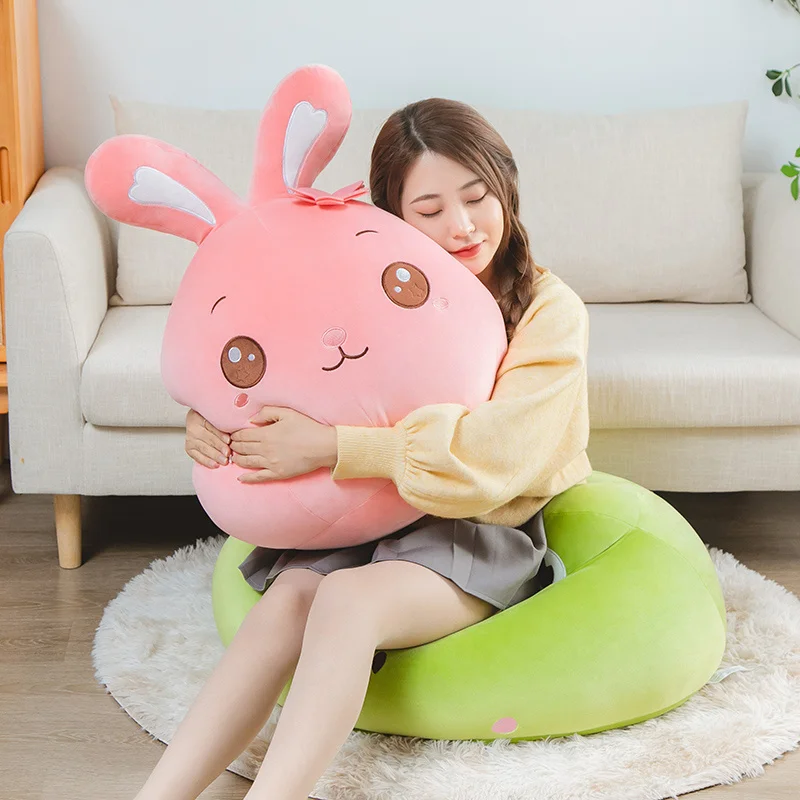 High Performance Custom Plush Frog Animal Toy Sofa Soft Cartoon Pillow Lazy Couch Bed