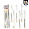 Knife 6Pcs Gold