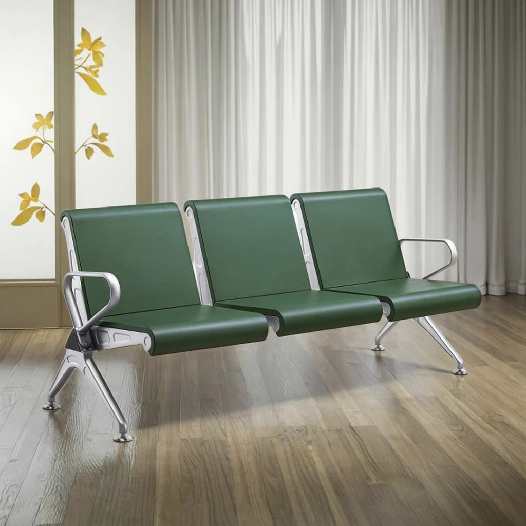 Steel Thickened Modern Seating Modules for Hospital and School Outdoor Public Spaces 4