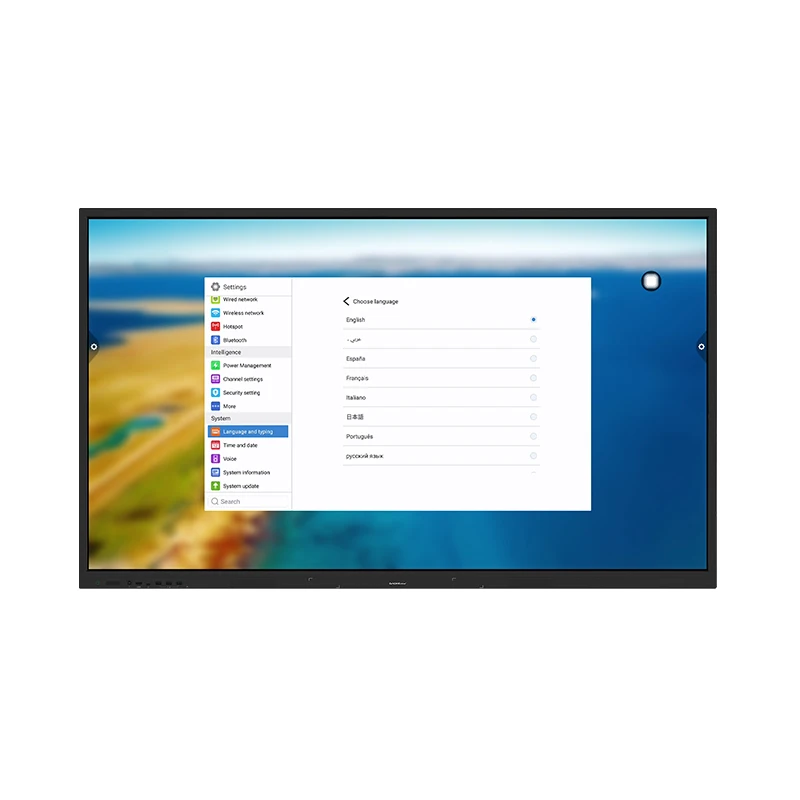 GAOKEview Custom 65 85 Inch Infrared Touch Hd Led Screen Smart Tv Interactive Flat Panel