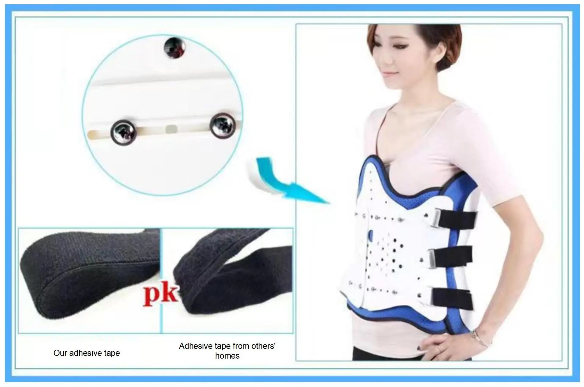 Direct Deal Inflatable Comfort Adjustable Thoracic And Lumbar Spine
