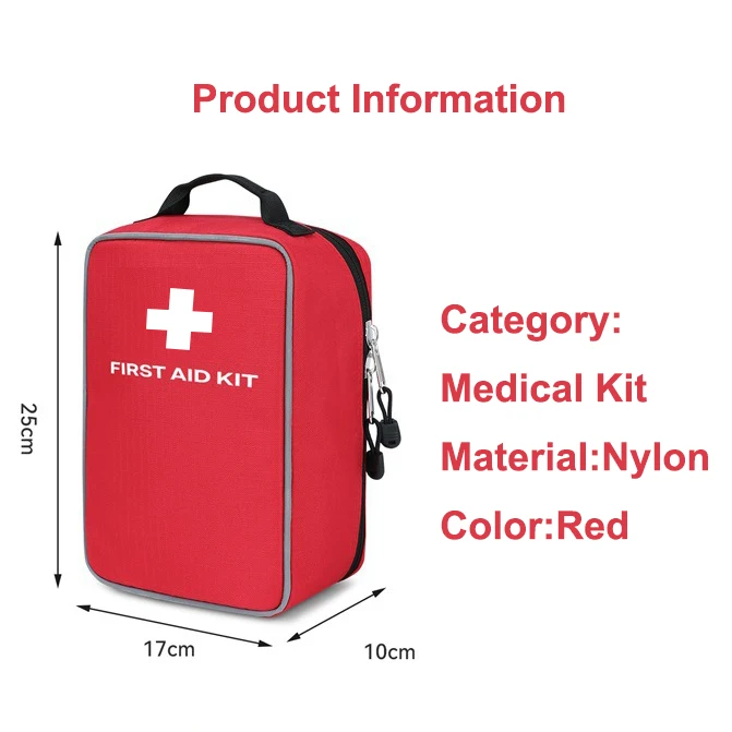 Customized Emergency Kit Medical Supplies First Aid Bag Home And Office First Aid Kit For